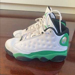 Used Kids Jordan 13 Retro Lucky Green